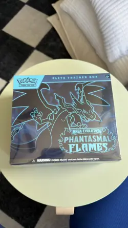 Pokemon Phantasmal Flames Elite Trainer Box ETB Sealed New - Image 1