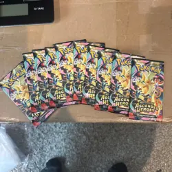 Lot of (x10) Pokemon Mega Evolutions Ascended Heroes Sealed Booster Packs #2 - Image 1