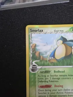 Pokemon TCG Snorlax Delta Species 10/101 Dragon Frontiers Holo Rare 2006 - Image 3