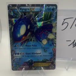 Pokemon TCG Kyogre EX 54/160 XY Primal Clash Full Art Holo Ultra Rare 180 HP ENG - Image 2