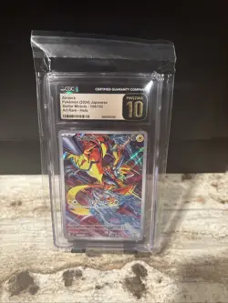 Zeraora Pokemon Card 109/102 CGC Pristine 10 Japanese Holo Art Rare - Image 1