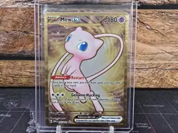 Mew EX 151 Gold Metal Card 205/165 SV: Scarlet & Violet Promo Card Pokemon TCG 1 - Image 1