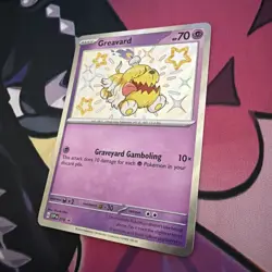 Greavard SVP 070 Holo Black Star Promo Pokemon Scarlet & Violet Paldean Fates NM - Image 3