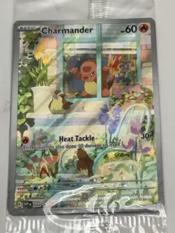 Pokemon TCG Charmander Obsidian Flames SVP en 044 Black Star Promo Card - Image 1