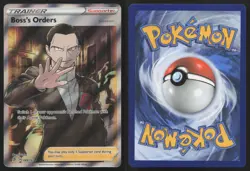 Boss's Orders 189/192 Full Art Ultra Rare Rebel Clash Pokemon English NM - Image 3