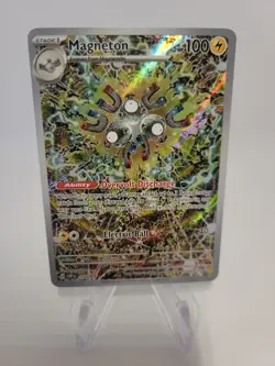 Pokemon TCG Magneton SVP 159 Surging Sparks Promo Near Mint Condition - Image 1