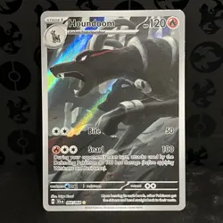 Houndoom Illustration Rare Holo SV: Shrouded Fable 066/064 LP Pokemon TCG - Image 1
