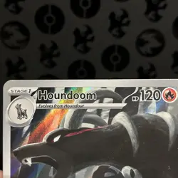 Houndoom Illustration Rare Holo SV: Shrouded Fable 066/064 LP Pokemon TCG - Image 5