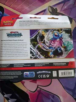 Pokemon Temporal Forces - Cleffa 3-Pack Booster Blister Factory Sealed - Image 2