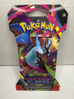 Pokemon TCG: Phantasmal Flames -Bundle of 4 Sleeved Booster Packs - Image 2