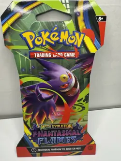 Pokemon TCG: Phantasmal Flames -Bundle of 4 Sleeved Booster Packs - Image 3