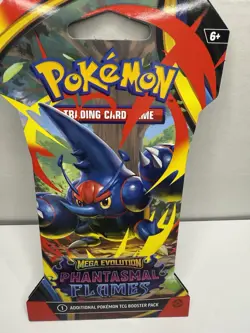 Pokemon TCG: Phantasmal Flames -Bundle of 4 Sleeved Booster Packs - Image 4