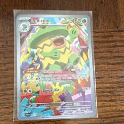 The Pokemon Company Ludicolo 095/094 ME02 Illustration Rare Full Art Holo ENG - Image 1