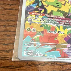 The Pokemon Company Ludicolo 095/094 ME02 Illustration Rare Full Art Holo ENG - Image 2