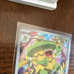 The Pokemon Company Ludicolo 095/094 ME02 Illustration Rare Full Art Holo ENG - Image 5