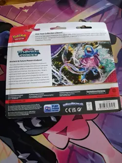 Pokemon Temporal Forces - Cyclizar 3-Pack Booster Blister Factory Sealed - Image 2