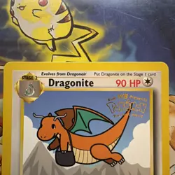 Dragonite Pokemon TCG WB Movie Black Star Promo Card #5 - NM - Image 2