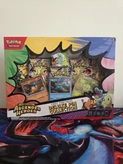 Pokemon Mega Evolution Ascended Heroes First Partner Deluxe Pin Collection - Image 1