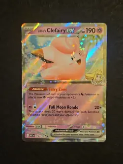 2026 Pokemon TCG Ascended Heroes - Lillies Clefairy EX Double Rare 076/217 NM - Image 1