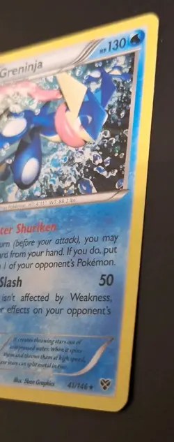 Pokemon Card Holo Rare Greninja 41/146 XY Base Set - Image 3
