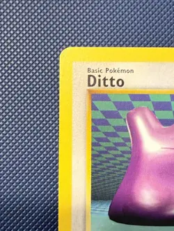 Pokemon Ditto Card WOTC 18/62 Fossil Regular Non-Holo Rare Condition - Image 3