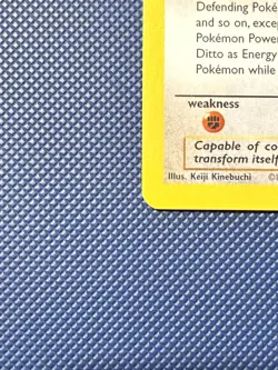 Pokemon Ditto Card WOTC 18/62 Fossil Regular Non-Holo Rare Condition - Image 5