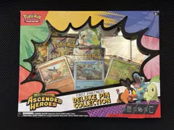Pokemon Mega Evolution Ascended Heroes First Partners Deluxe Pin Collection Box - Image 1