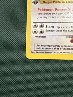 1st Edition Dragonite 19/62, 1999 Fossil Set, Non Holo Rare, Pokemon TCG, LP/NM - Image 3