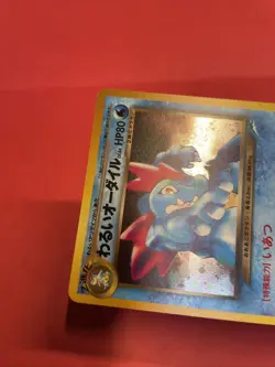 Dark Feraligatr Pokemon Card Japanese No.160 Neo Destiny Vintage Holo k848 - Image 5