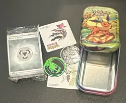 Pokemon TCG Gift Box New Sealed Charizard Tin + Perfect Order Booster Bundle - Image 2