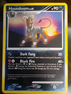 Houndoom 18/106 Great Encounters Reverse Holo Pokemon TCG MINT - Image 1