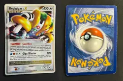 POKEMON UNGRADED REGIGIGAS LV.X DP30 HOLO P DIAMOND AND PEARL PROMOS DMG - Image 1