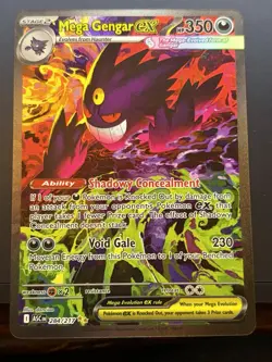 Pokemon TCG Mega Gengar EX 284/217 - Image 1