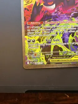 Pokemon TCG Mega Gengar EX 284/217 - Image 5