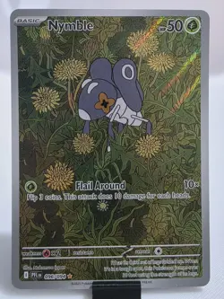 Nymble 096/094 Phantasmal Flames Illustration Rare Pokemon - Image 1