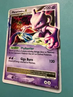Mewtwo LV.X DP28 Black Star Promo 2008 Holo Rare Pokemon Card TCG - Image 4