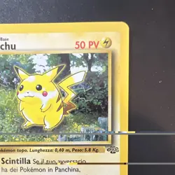 Pikachu 60/64 Jungle Set 1st Edition ITALIAN 🇮🇹 1999 NM - Image 2