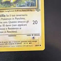 Pikachu 60/64 Jungle Set 1st Edition ITALIAN 🇮🇹 1999 NM - Image 5