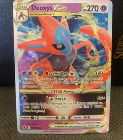 NEAR MINT Pokemon TCG Deoxys VSTAR SWSH: Sword & Shield Promo SWSH268 Holo - Image 1