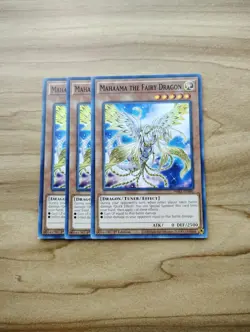 Yu-Gi-Oh! - Mahaama The Fairy Dragon 3X - Complete Playset - PHRA-EN081 - Image 1