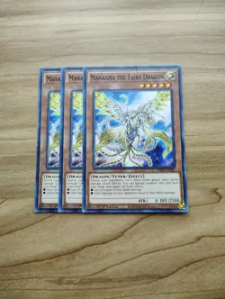 Yu-Gi-Oh! - Mahaama The Fairy Dragon 3X - Complete Playset - PHRA-EN081 - Image 4