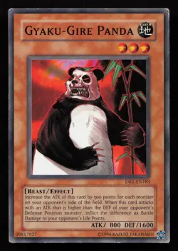 Gyaku-Gire Panda DR1-EN183 Dark Revelation Volume 1 Yu-Gi-Oh - DMG - Image 1