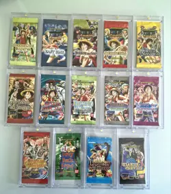 One Piece 1999 Booster Serie 1-13 Complete SEALED GERMAN - Image 1