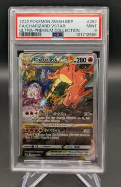 Pokemon Charizard VSTAR Ultra Premium Collection Card PSA 9 SWSH262 - Image 1