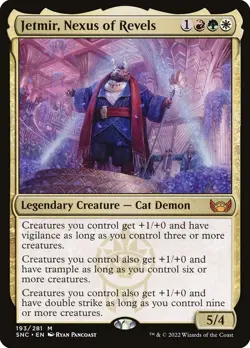 MTG Jetmir, Nexus of Revels NM Streets of New Capenna SNC English Magic card - Image 1
