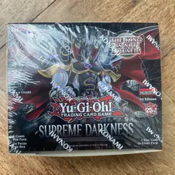 YuGiOh! / Supreme Darkness / 1st Edition / Booster Display Box / 24 x packs - Image 1
