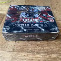 YuGiOh! / Supreme Darkness / 1st Edition / Booster Display Box / 24 x packs - Image 2
