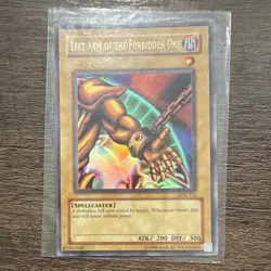 Konami Yu-Gi-Oh! Left Arm of the Forbidden One LOB-123 Ultra Rare Unlimited - Image 1