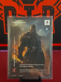Wonders Of The First Floki, Born In Fire Foil 338/401 Primary Wonder NM Unplayed - Image 1
