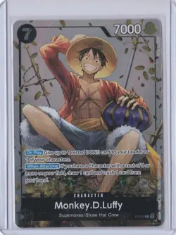 Monkey.D.Luffy (Tin Pack Set Vol. 2) P-075 One Piece Promotion Cards Foil - Image 1